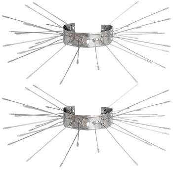 Preview: Reliable marten repellent belt (pack of 2) - Keeps martens away from rain pipes and trees - Effective protection against damage