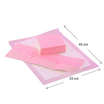 Preview: Training pads for puppies, 10 pieces, 3-ply, leak-proof, 33 x 45 cm
