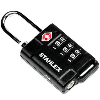 Preview: set of 3 TSA luggage locks with 3-digit numerical code