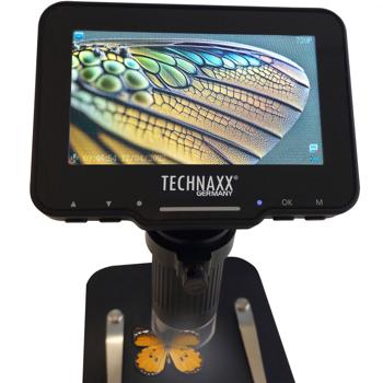 Preview: Microscope Numérique Pro - Écran IPS 4.3" - 50x Grossissement - Connexion PC (Windows/MacOS) - Batterie 1800mAh - 8 LEDs - Photo/Vidéo 720p Preview: Microscope Numérique Pro - Écran IPS 4.3