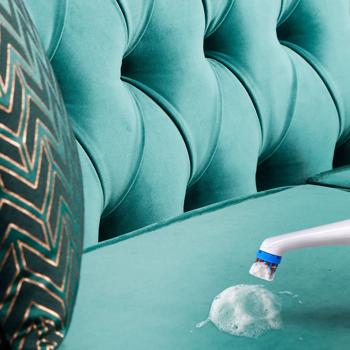 Preview: Brosse de nettoyage électrique 8000 tr/min - 4 embouts interchangeables - Fonction pulsation - Pour cuisine, salle de bain & atelier