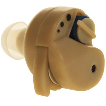 Preview: Mini Amplificateur d‘écoute - Discret & Simple pour réunions, théâtre, circulation - Kit complet: 3 bouchons, 7 piles AG3, brosse - 6.5x5x1 cm