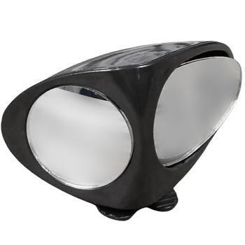 Preview: 2er-Set Toter-Winkel-Aussenspiegel für Autos - Einfache Montage - Erhöht Fahrsicherheit & erleichtert Einparken - Für links & rechts (10x6x6 cm)