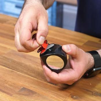 Preview: 2er-Set Toter-Winkel-Aussenspiegel für Autos - Einfache Montage - Erhöht Fahrsicherheit & erleichtert Einparken - Für links & rechts (10x6x6 cm)