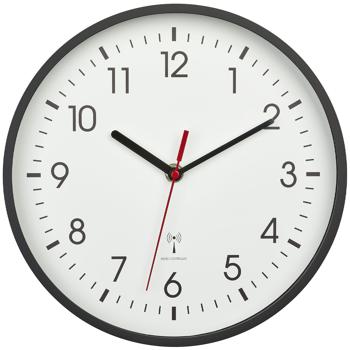 Preview: Horloge Murale Radio Classique - Design Intemporel & Cadran Bien Lisible - Mouvement Précis - Ø 24,5cm - Blanc/Noir - Idéale Maison & Bureau Preview: Horloge Murale Radio Classique - Design Intemporel & Cadran Bien Lisible - Mouvement Précis - Ø 24,5cm - Blanc/Noir - Idéale Maison & Bureau