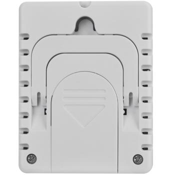 Preview: Thermo-hygromètre numérique compact - Lot de 3 pour climat intérieur optimal - Affichage digital température/humidité - Support/mural - Pile CR2032 incluse