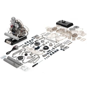 Preview: VW Maggiolino motore boxer a 4 cilindri, kit motore in scala 1:4