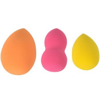 Preview: Éponges de Maquillage - 18 Pcs - 3 Formes Différentes - Pour Crème, Poudre & Highlighter - Facile à Nettoyer - Doux & Élastique