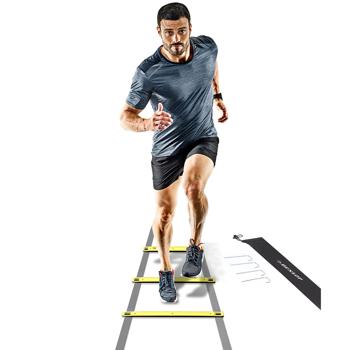 Preview: Professional 4m agility ladder (47cm wide): Coordination & speed training for sports & fitness, flexible & ideal for intensive workouts