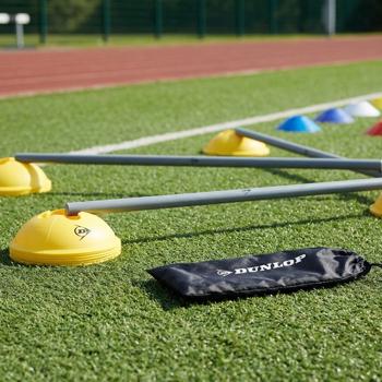 Set professionale di ostacoli da allenamento da 16 pezzi: per agilità, velocità e potenza di salto, leggero, robusto e versatile per sport e fitness