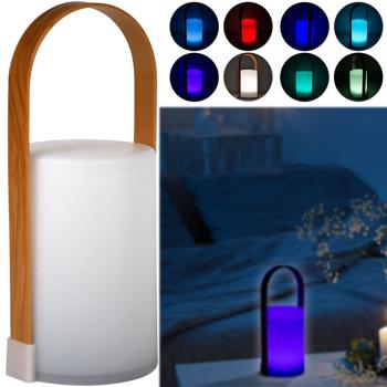 Preview: 2er-Set Dekolaterne Lounge - Stimmungslicht für Innen & Aussen - Farbwechsel oder Warmweiss - Batteriebetrieben - LED-Leuchte 25x11.5x10cm Kunststoff Weiss Preview: 2er-Set Dekolaterne Lounge - Stimmungslicht für Innen & Aussen - Farbwechsel oder Warmweiss - Batteriebetrieben - LED-Leuchte 25x11.5x10cm Kunststoff Weiss