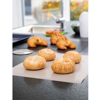 Preview: 3er-Set Wiederverwendbares Backpapier, Dauerbackfolie, je 40 x 33 cm