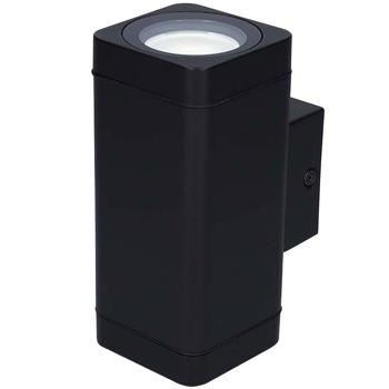 Preview: Applique murale LED extérieure intelligente Nedis SmartLife - Contrôle via app, dimmable, RGB - Bluetooth - IP44 - 2700-6500K - 8.5W - 25000h