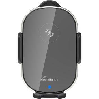 Preview: Chargeur Qi 15W sans fil pour voiture - Support natel grille d‘aération - Charge rapide - LED, capteur tactile, protections multiples Preview: Chargeur Qi 15W sans fil pour voiture - Support natel grille d‘aération - Charge rapide - LED, capteur tactile, protections multiples