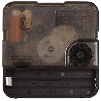 Preview: 4 mouvements à quartz avec 12 jeux de 3 aiguilles noires et rouges, crochet de suspension, 55 x 55 x 15 mm