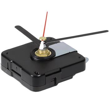 Preview: 4er-Set Quarz-Uhrwerk - Eigene Uhr bauen, Bastelprojekt - 12x3 Zeigersätze, Schleichsekunde, leise, präzise - 55x55x15mm, schwarz/rot Preview: 4er-Set Quarz-Uhrwerk - Eigene Uhr bauen, Bastelprojekt - 12x3 Zeigersätze, Schleichsekunde, leise, präzise - 55x55x15mm, schwarz/rot