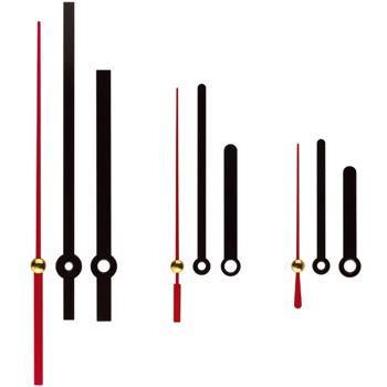 Preview: 4er-Set Quarz-Uhrwerk - Eigene Uhr bauen, Bastelprojekt - 12x3 Zeigersätze, Schleichsekunde, leise, präzise - 55x55x15mm, schwarz/rot Preview: 4er-Set Quarz-Uhrwerk - Eigene Uhr bauen, Bastelprojekt - 12x3 Zeigersätze, Schleichsekunde, leise, präzise - 55x55x15mm, schwarz/rot