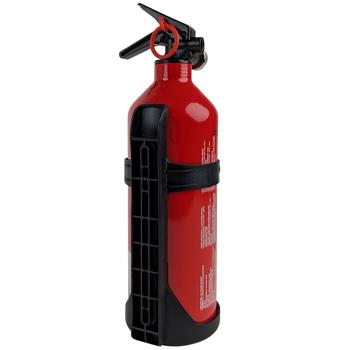 Preview: 2 Extincteurs à poudre ABC 1kg - Protection incendie compacte & efficace pour maison, voiture, camping-car, barbecue, cuisine - Classes 5A 34B C -30°C/+60°C