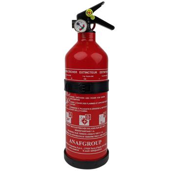 2er-Set Effektiver kompakter ABC Pulver Feuerlöscher, 1 kg ...