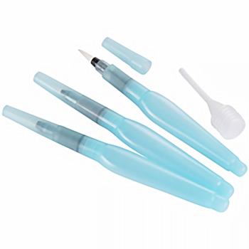 Preview: set di 3 pennelli per acquerello con serbatoio d‘acqua, fine/medio/grosso