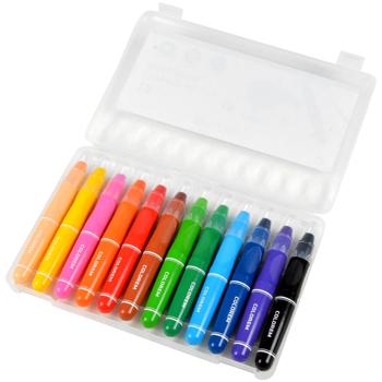 Preview: Pastelli a cera, 12 pezzi, in diversi colori