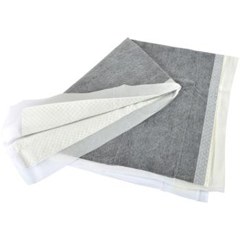 Preview: Puppy pad large, 60 pieces, absorbent & leak-proof, activated charcoal mats, 90 x 60 cm