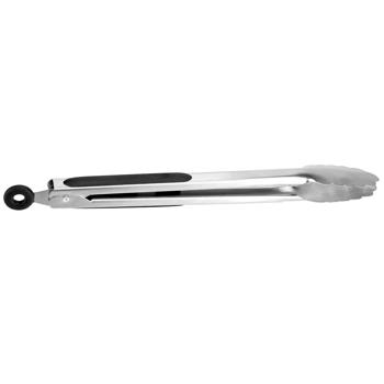 Preview: Stainless steel barbecue tongs, 34cm