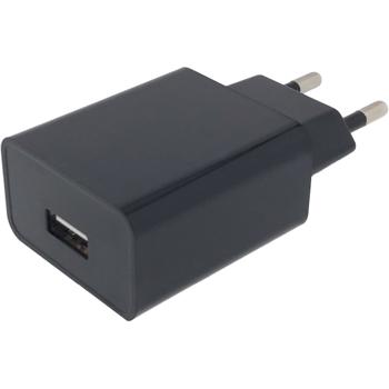 Preview: 3er-Set USB-A-Ladegerät 10W schwarz - Vielseitiges Laden für Smartphones Tablets Kameras - Kompaktes Netzteil 100-240V 5V DC