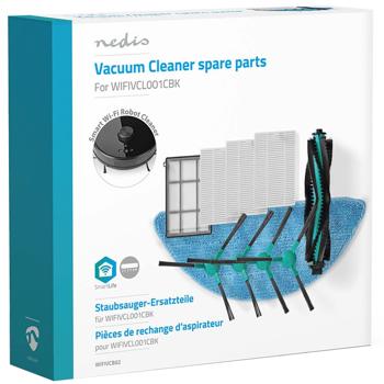 Preview: SmartLife Saugroboter Ersatzteile Set CH6859 - Filter, Bürsten, Wischeinheit - Für maximale Leistung & lange Lebensdauer - 3 HEPA (H12)