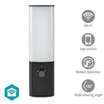Preview: WLAN Wandleuchte mit Full HD Kamera, SmartLife App, Bewegungssensor, Nachtsicht, IP65 – Bequeme Überwachung und Beleuchtung