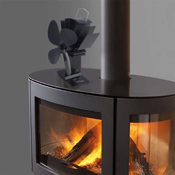 Preview: Effizienter, stromloser Kaminventilator aus Aluminium, schwarz, mit 4 Lüfterblättern – leise, energiesparend & für Temperaturen 65°C bis 345°C Preview: Effizienter, stromloser Kaminventilator aus Aluminium, schwarz, mit 4 Lüfterblättern – leise, energiesparend & für Temperaturen 65°C bis 345°C