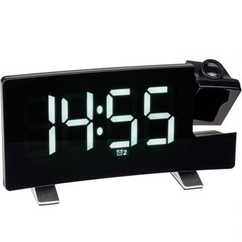 Preview: Radio-Projektionswecker mit USB-Ladeport - Uhrzeit an Decke/Wand, FM-Radio, 2 Alarmzeiten, dimmbares LED-Display - Ideal für Schlafzimmer Preview: Radio-Projektionswecker mit USB-Ladeport - Uhrzeit an Decke/Wand, FM-Radio, 2 Alarmzeiten, dimmbares LED-Display - Ideal für Schlafzimmer