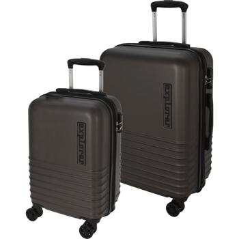 Preview: Robustes 2-tlg. Trolley-Set (Hartschalenkoffer) in Anthrazit – Mit TSA Zahlenschloss, ABS & Aluminium – Sicherer & langlebiger Reisebegleiter Preview: Robustes 2-tlg. Trolley-Set (Hartschalenkoffer) in Anthrazit – Mit TSA Zahlenschloss, ABS & Aluminium – Sicherer & langlebiger Reisebegleiter