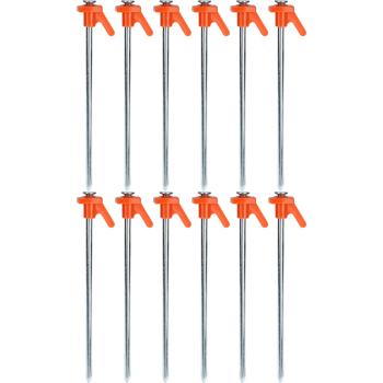 Preview: Zeltheringe aus Metall, 12 Stück, 21 cm