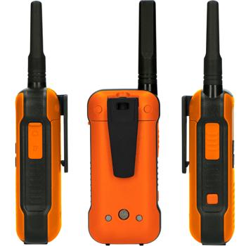 Preview: Extrem robuste Outdoor Walkie-Talkies (2er-Set), IPX7, 10km Reichweite, Taschenlampe, Funkgeräte - Perfekt für Outdoor-Enthusiasten
