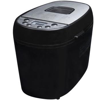 Preview: High-quality bread maker with LCD display, bread maker, 730-870 watts, 1.5 kg capacity, mixing, kneading, baking