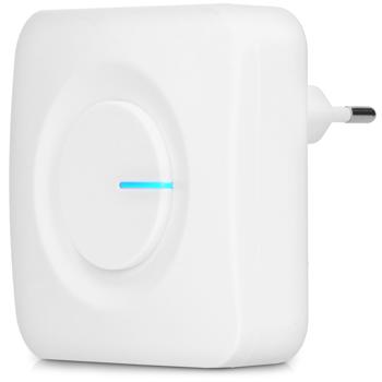 Preview: Moderne Funkklingel - Kinetisch (batterielos), bis zu 50 Meter, IP44, weiss, 36 Melodien, Kinderleichte Installation - praktisch und langlebig