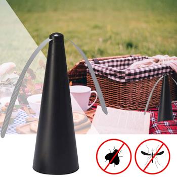 Preview: 4er-Set Elektrischer Fliegenwedler, 25 cm, schwarz