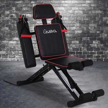 Preview: 40 in 1 full-body exercise bike, for 40 strength and fitness exercises, pulleys, for all muscle groups