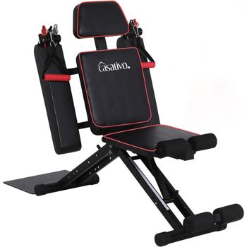 Preview: 40 in 1 cyclette per tutto il corpo, per 40 esercizi di forza e fitness, carrucole, per tutti i gruppi muscolari