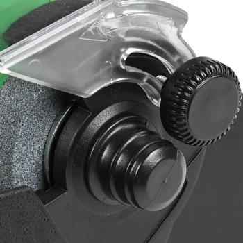 Preview: Smerigliatrice doppia a batteria con dischi per affilare e lucidare - affila coltelli, trapani e forbici, mobile e flessibile 