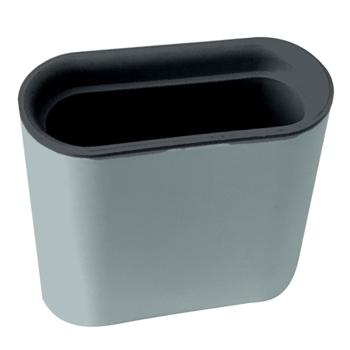 Preview: Brosse WC Silicone Anthracite - Hygiène Optimale, Nettoyage Minutieux, Poils Durables & Flexibles - Protection Toilette, Facile à Nettoyer