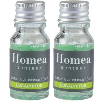 Preview: Huiles Parfumées Eucalyptus (Lot de 2) - Parfum d‘Ambiance Apaisant & Énergisant pour Maison - Idéal Diffuseurs, Pot-pourri, Bien-être - Flacon 10ml