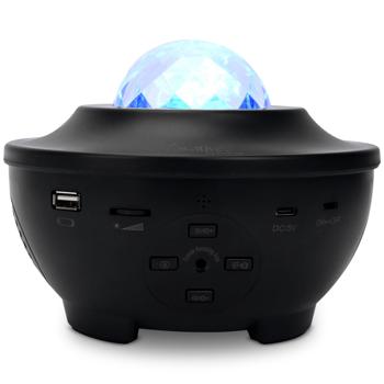 Preview: set di 2 proiettori laser per il cielo stellato con altoparlante Bluetooth, controllo vocale e app