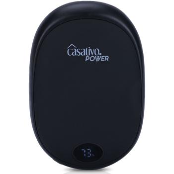 Preview: 2 chauffe-mains USB 2 en 1 avec batterie externe, 10 000 mAh, noirs, pour réchauffer les mains et charger un smartphone en même temps Preview: 2 chauffe-mains USB 2 en 1 avec batterie externe, 10 000 mAh, noirs, pour réchauffer les mains et charger un smartphone en même temps