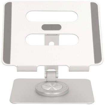 Preview: Aluminum tablet holder, 360° rotatable - Flexible holder for all tablets, adjustable tablet stand