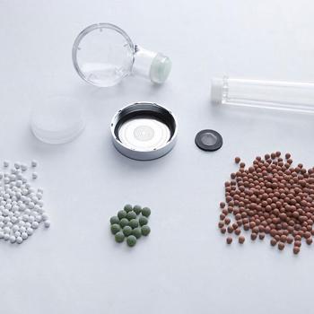 Preview: Replacement filter balls for shower heads made of bioactive filter stones
