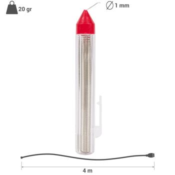 Preview: Lötzinn, 20 g, Ø 1 mm x L 4 m