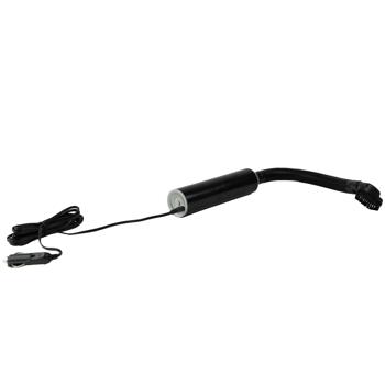Preview: Aspirateur à main compact 12V pour voiture - Eau/Sec - Aluminium-ABS - Eco - Nettoyage auto et camping-car puissant - Design noir