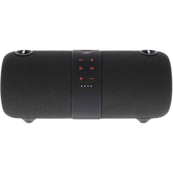 Preview: Haut-parleur Bluetooth 40W - LED RGB intégrées, Son puissant 6.5h - Antichoc, Étanche IPX6, Stéréo - Noir pour fêtes extérieures